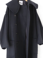 画像をギャラリービューアに読み込む, noir kei ninomiya ウールカシミヤメルトンコート [3P-C004-051]
