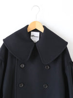 画像をギャラリービューアに読み込む, noir kei ninomiya ウールカシミヤメルトンコート [3P-C004-051]
