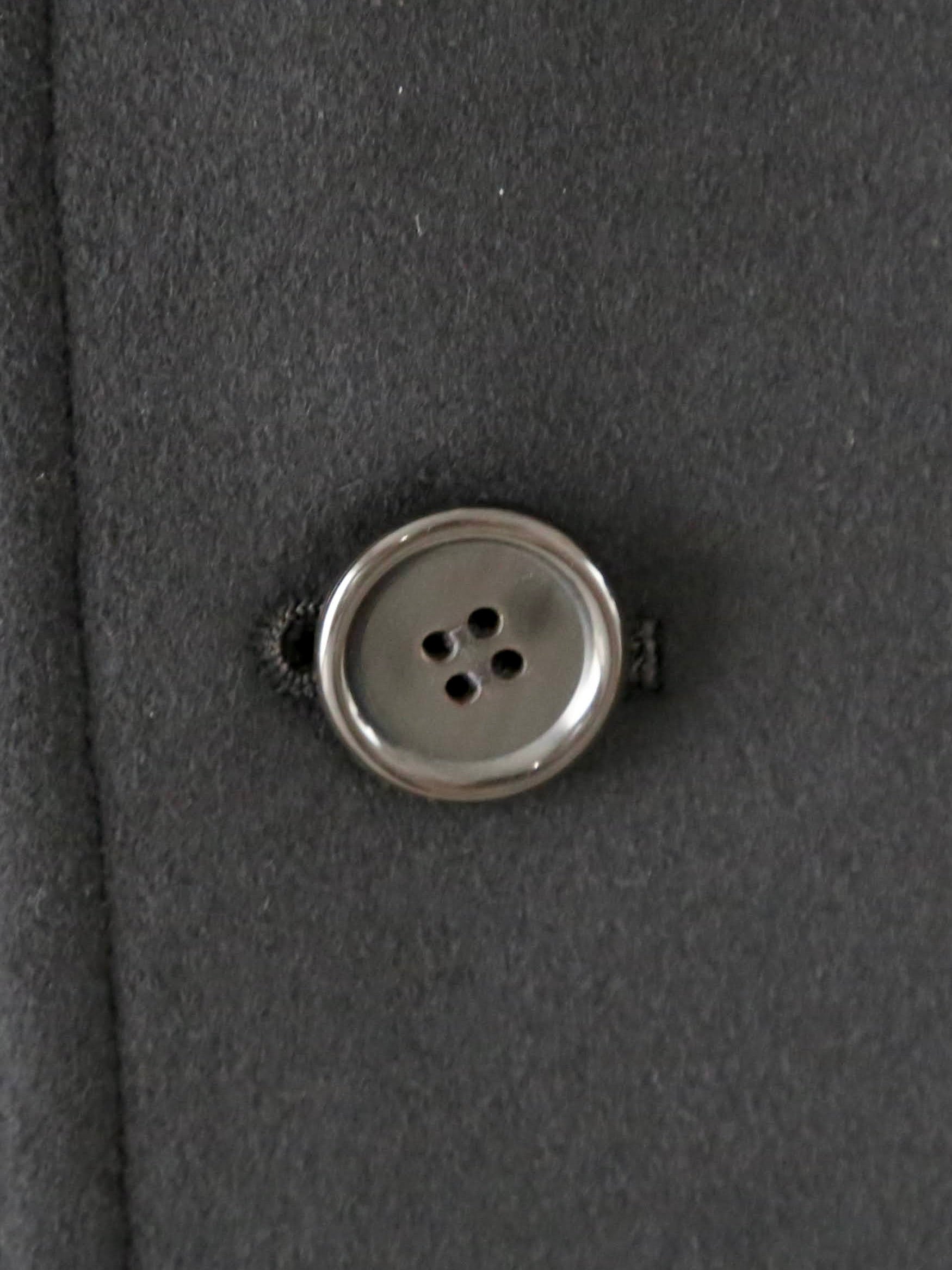 noir kei ninomiya ウールカシミヤメルトンコート [3P-C004-051]