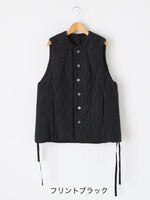 画像をギャラリービューアに読み込む, suzuki takayuki キルトベスト [A272-17]
