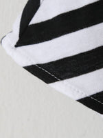 画像をギャラリービューアに読み込む, R&amp;D.M.Co- ガーゼボーダードロップTシャツ [8038]
