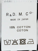 画像をギャラリービューアに読み込む, R&amp;D.M.Co- ガーゼボーダードロップTシャツ [8038]
