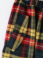 画像をギャラリービューアに読み込む, tao タータンチェック先染めパンツ [TP-P010-051]
