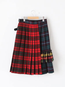 tao タータンチェックスカート tao タータンチェック先染めスカート [TP-S009-051] – CREER