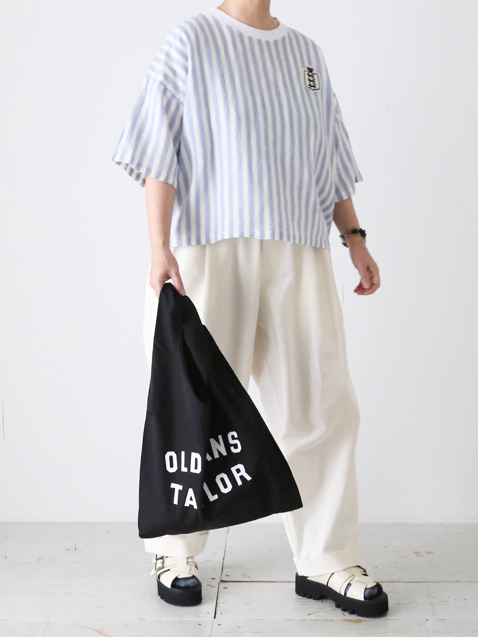 OLDMAN'S TAILOR OMTプリントナイロンバッグ [1246]