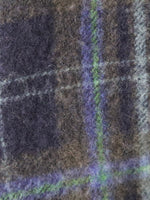 画像をギャラリービューアに読み込む, tao ウールナイロンチェックコート [TP-C010-051]
