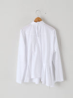 画像をギャラリービューアに読み込む, tao 綿ブロードブラウス(ハイネック) [TP-B016-051]
