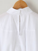 画像をギャラリービューアに読み込む, tao 綿ブロードブラウス(ハイネック) [TP-B016-051]
