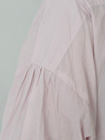 画像をギャラリービューアに読み込む, TOUJOURS バンドカラービショップスリーブラッフルシャツ [MM44MS01]
