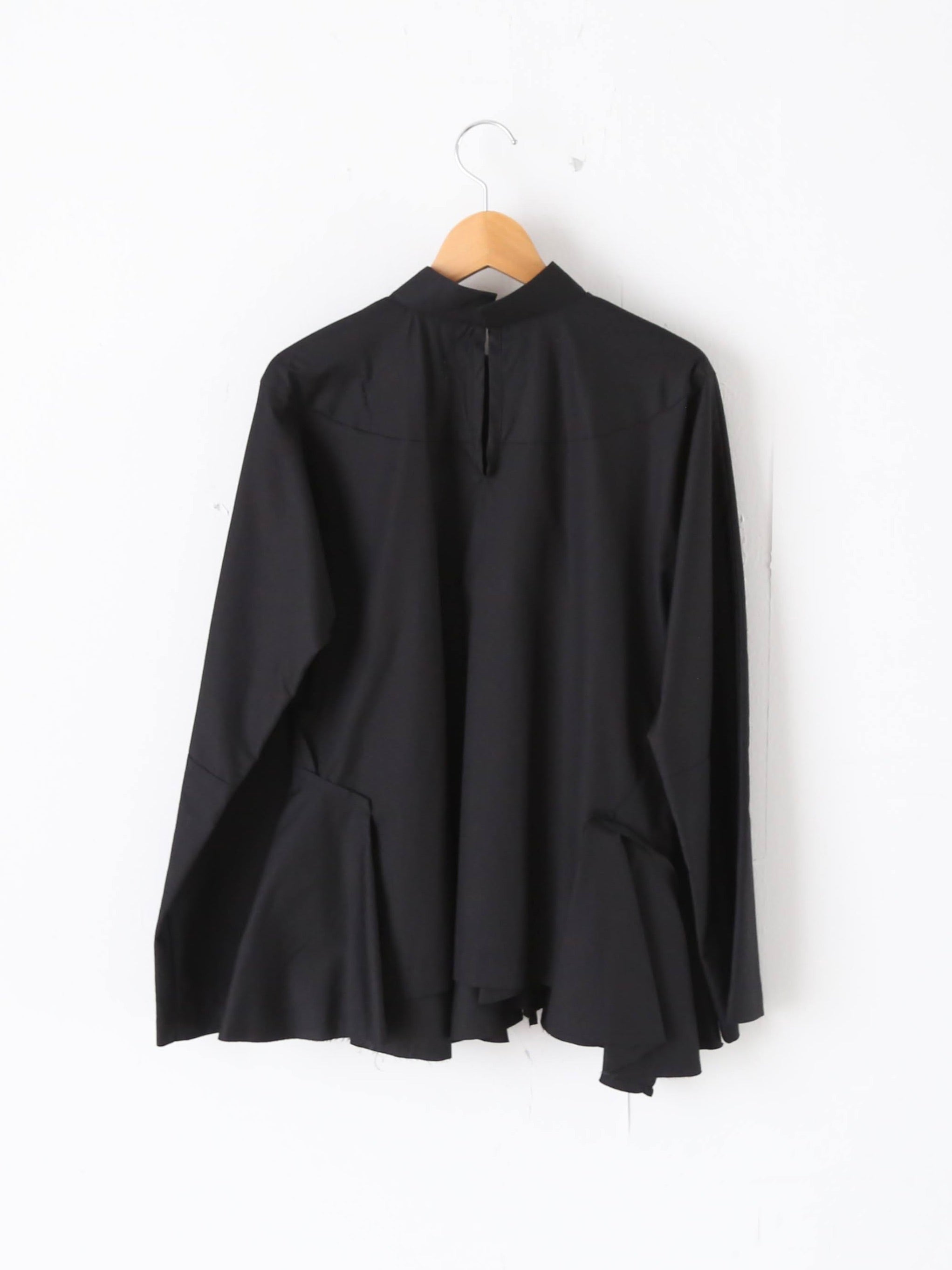 tao 綿ブロードブラウス(ハイネック) [TP-B016-051]