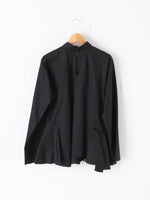 画像をギャラリービューアに読み込む, tao 綿ブロードブラウス(ハイネック) [TP-B016-051]
