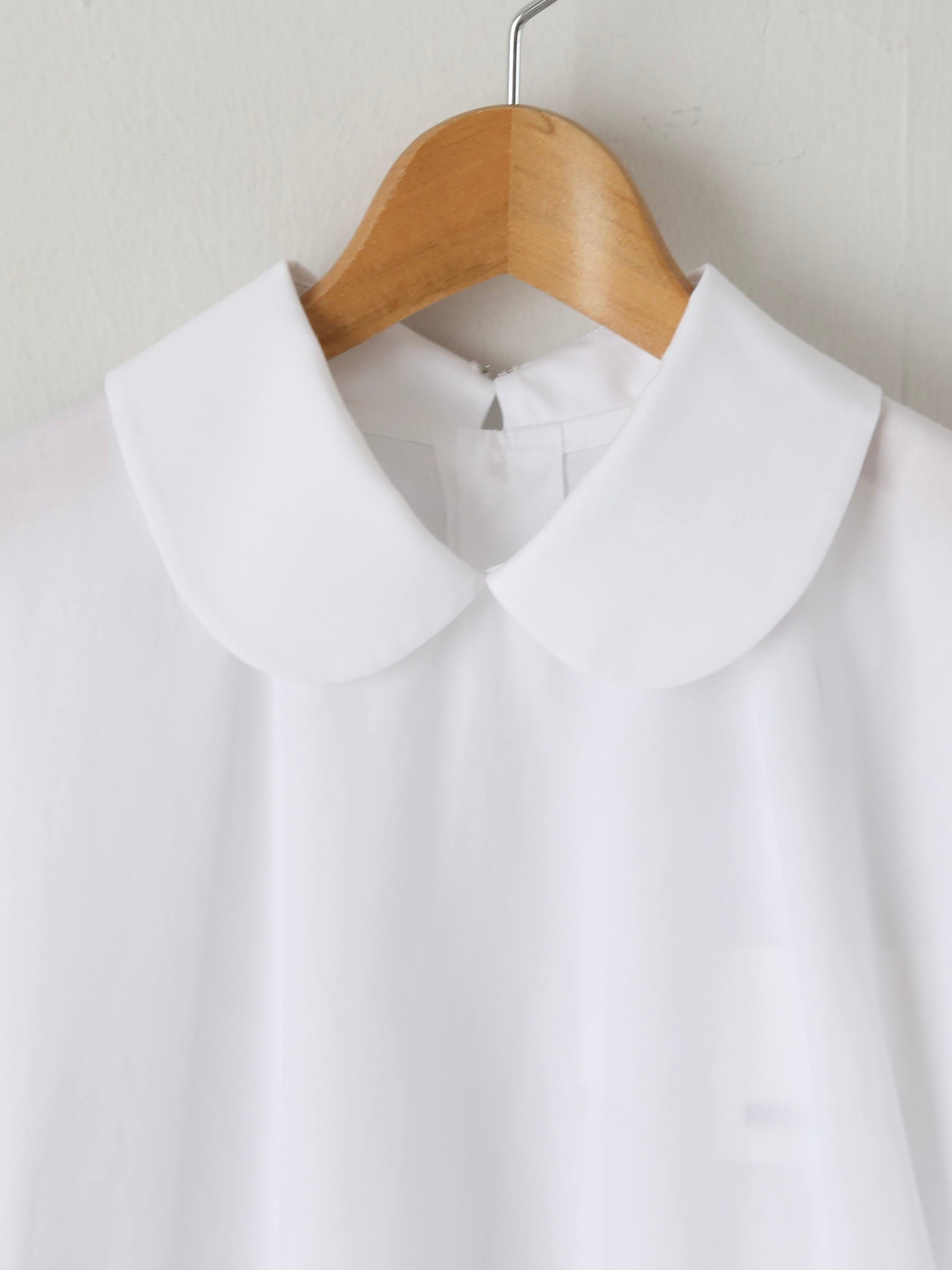 tao 綿ブロードブラウス(襟) [TP-B017-051]