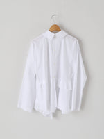 画像をギャラリービューアに読み込む, tao 綿ブロードブラウス(襟) [TP-B017-051]
