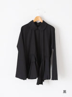 画像をギャラリービューアに読み込む, tao 綿ブロードブラウス(襟) [TP-B017-051]
