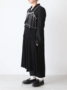 noir kei ninomiya チャーム×チェーン ハーネス スター シルバー – CREER