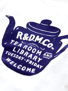 R&D.M.Co- TEA ROOMハーフスリーブTシャツ [6844]