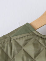 画像をギャラリービューアに読み込む, tao エステルタフタキルティングコート [TP-C003-051]
