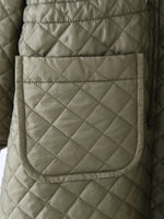 画像をギャラリービューアに読み込む, tao エステルタフタキルティングコート [TP-C003-051]
