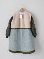 画像をギャラリービューアに読み込む, tao エステルタフタキルティングコート [TP-C003-051]
