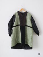 画像をギャラリービューアに読み込む, tao エステルタフタキルティングコート [TP-C003-051]
