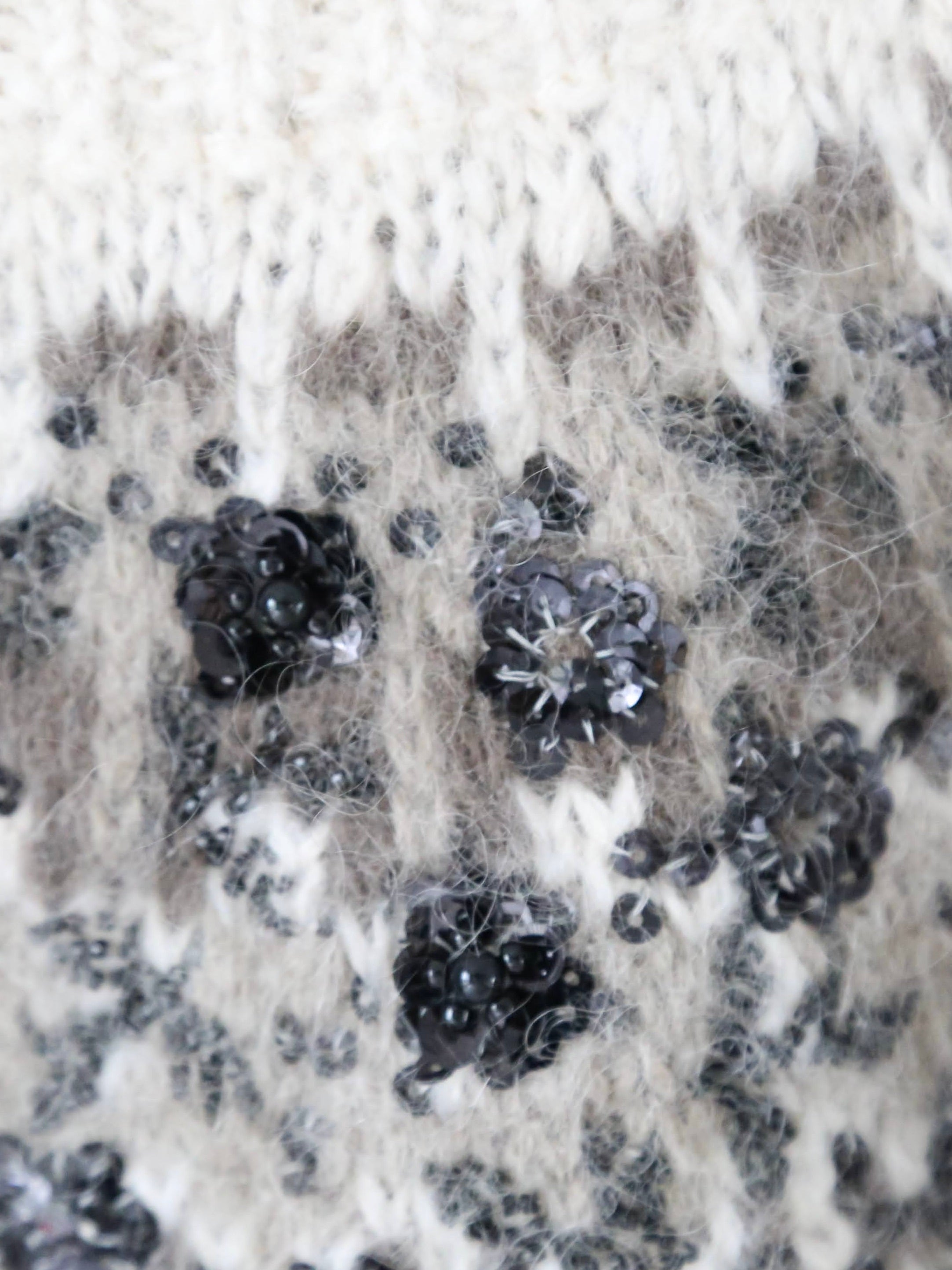 tao ノルディック柄スパンコール刺繍セーター [TP-N002-051]