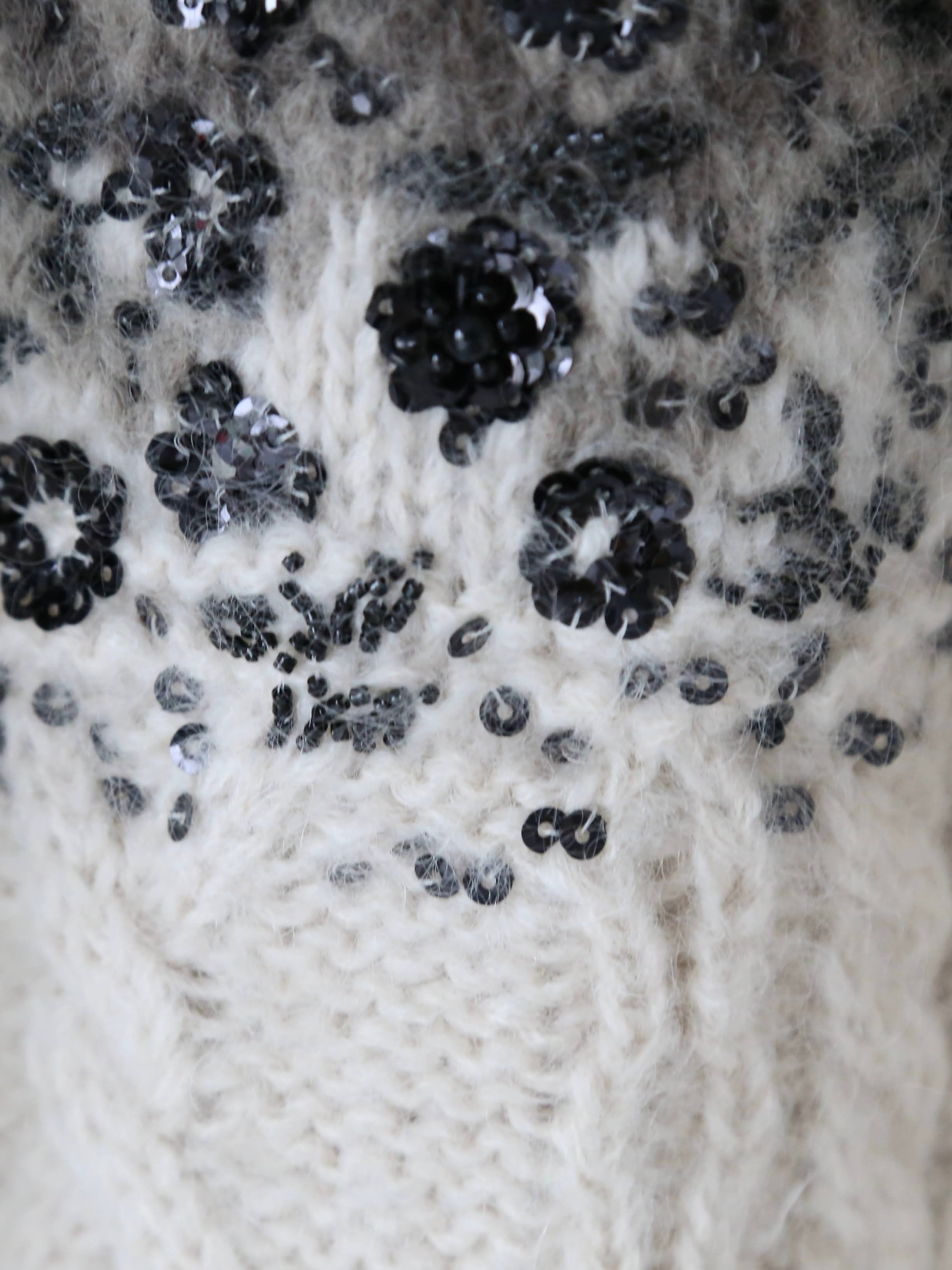 tao ノルディック柄スパンコール刺繍セーター [TP-N002-051]