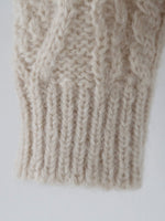 画像をギャラリービューアに読み込む, tao ノルディック柄スパンコール刺繍セーター [TP-N002-051]
