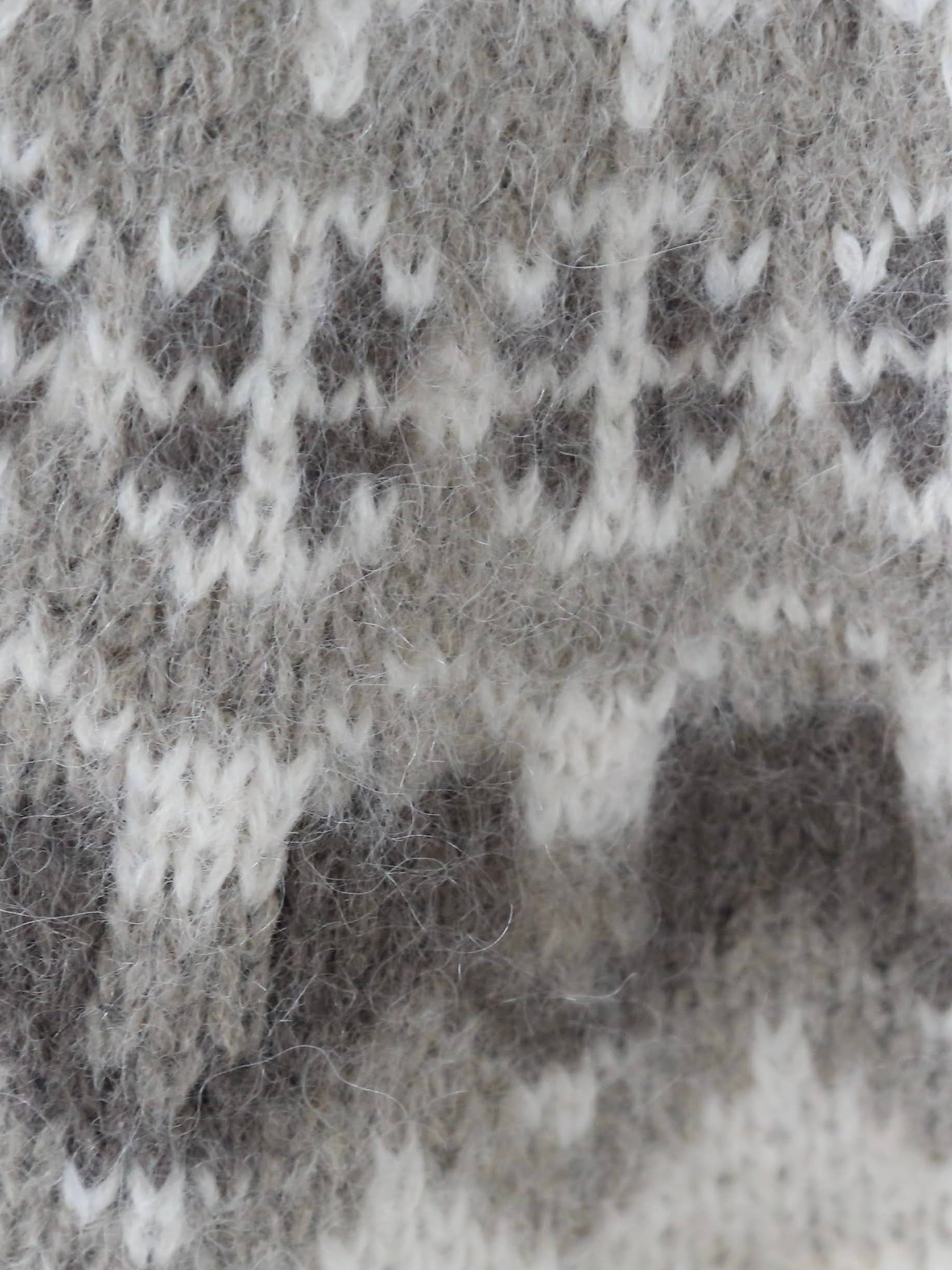 tao ノルディック柄スパンコール刺繍セーター [TP-N002-051]