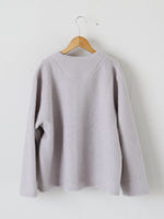 Load image into Gallery viewer, Chimala Unisex Top Gray Brushed Fleece Vintage Sweat Cardigan [CS38-K12]
