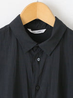 画像をギャラリービューアに読み込む, TOUJOURS バンドスリーブティアードシャツドレス [MM44MD03]
