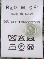 画像をギャラリービューアに読み込む, R&amp;D.M.Co- ワイルドベリーフィールドローンオーバーサイズドシャツ [7878]
