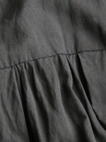 画像をギャラリービューアに読み込む, TOUJOURS バンドスリーブティアードシャツドレス [MM44MD03]
