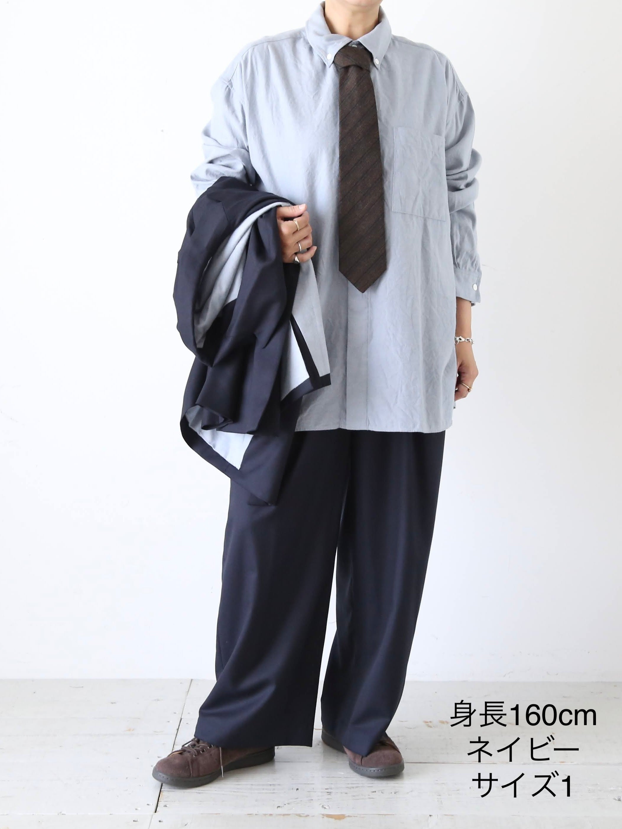 TOUJOURS 2インプリーツバギーパンツ [YM43KP03]