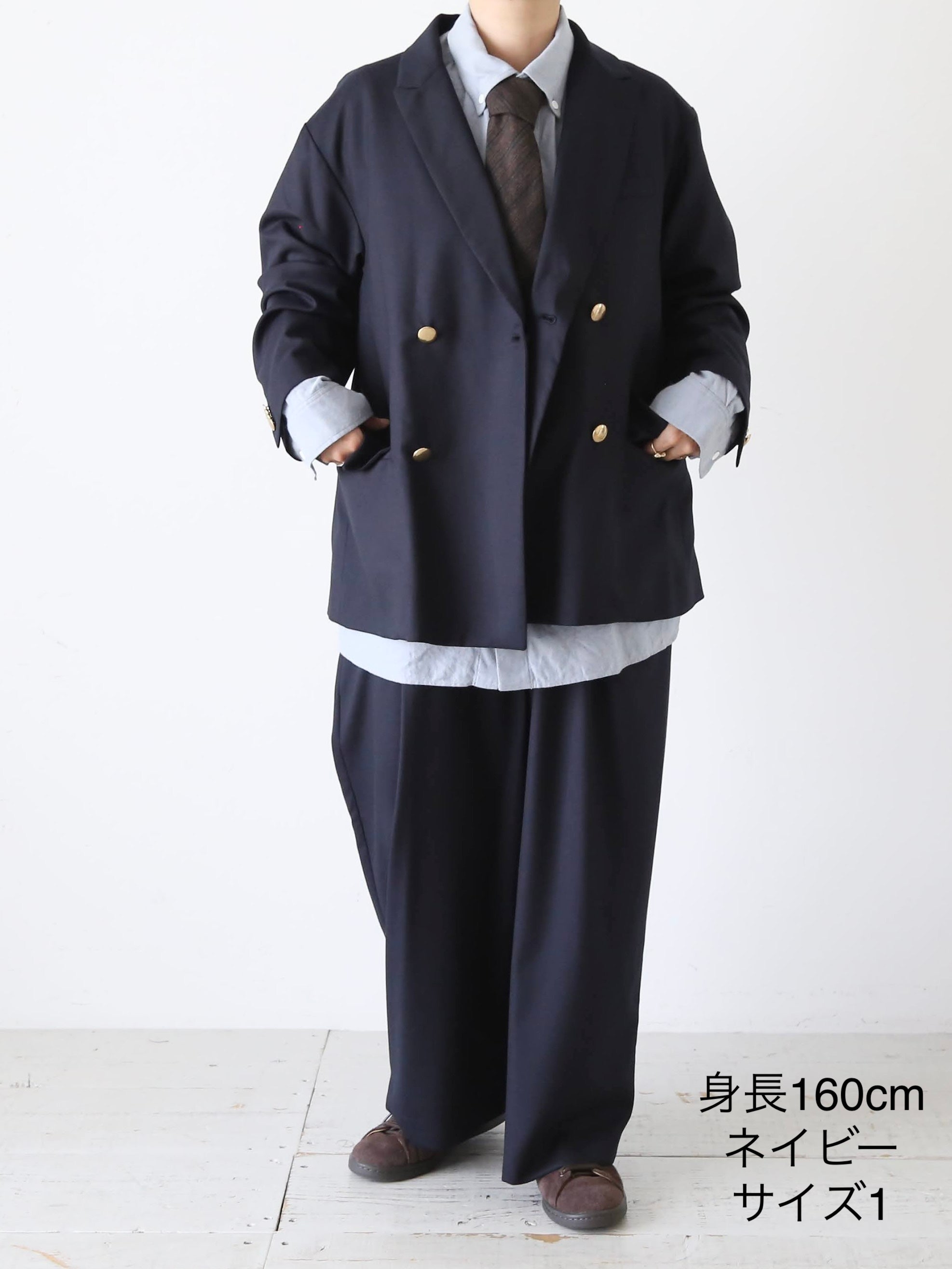 TOUJOURS 2インプリーツバギーパンツ [YM43KP03]