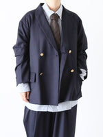 画像をギャラリービューアに読み込む, TOUJOURS ダブルブレステッドジャケット [YM43KJ01]
