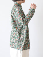 画像をギャラリービューアに読み込む, R&amp;D.M.Co- ワイルドベリーフィールドローンオーバーサイズドシャツ [7878]
