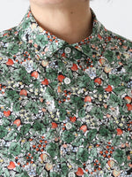 画像をギャラリービューアに読み込む, R&amp;D.M.Co- ワイルドベリーフィールドローンオーバーサイズドシャツ [7878]
