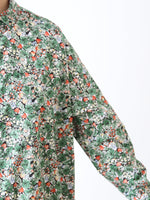 画像をギャラリービューアに読み込む, R&amp;D.M.Co- ワイルドベリーフィールドローンオーバーサイズドシャツ [7878]
