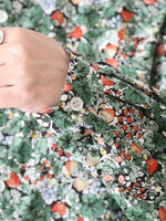 画像をギャラリービューアに読み込む, R&amp;D.M.Co- ワイルドベリーフィールドローンオーバーサイズドシャツ [7878]
