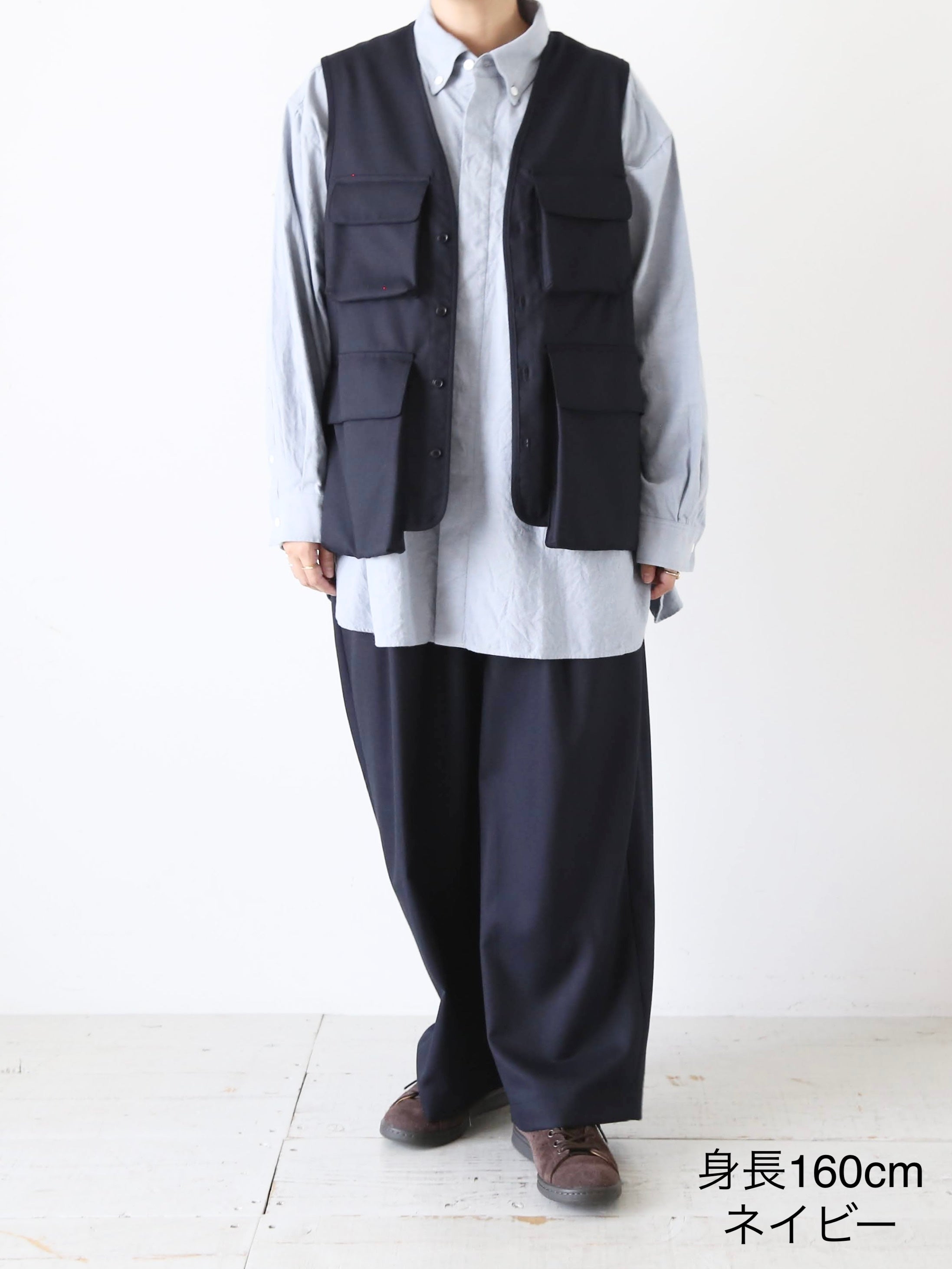 TOUJOURS ハンティングユーティリティロングベスト [YM43KV02]