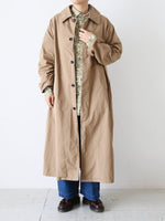 画像をギャラリービューアに読み込む, R&amp;D.M.Co- ガーメントダイステンカラーコート [7982]
