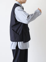 画像をギャラリービューアに読み込む, TOUJOURS ハンティングユーティリティロングベスト [YM43KV02]
