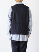 画像をギャラリービューアに読み込む, TOUJOURS ハンティングユーティリティロングベスト [YM43KV02]
