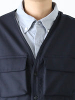 画像をギャラリービューアに読み込む, TOUJOURS ハンティングユーティリティロングベスト [YM43KV02]
