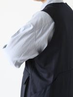 画像をギャラリービューアに読み込む, TOUJOURS ハンティングユーティリティロングベスト [YM43KV02]
