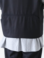 画像をギャラリービューアに読み込む, TOUJOURS ハンティングユーティリティロングベスト [YM43KV02]
