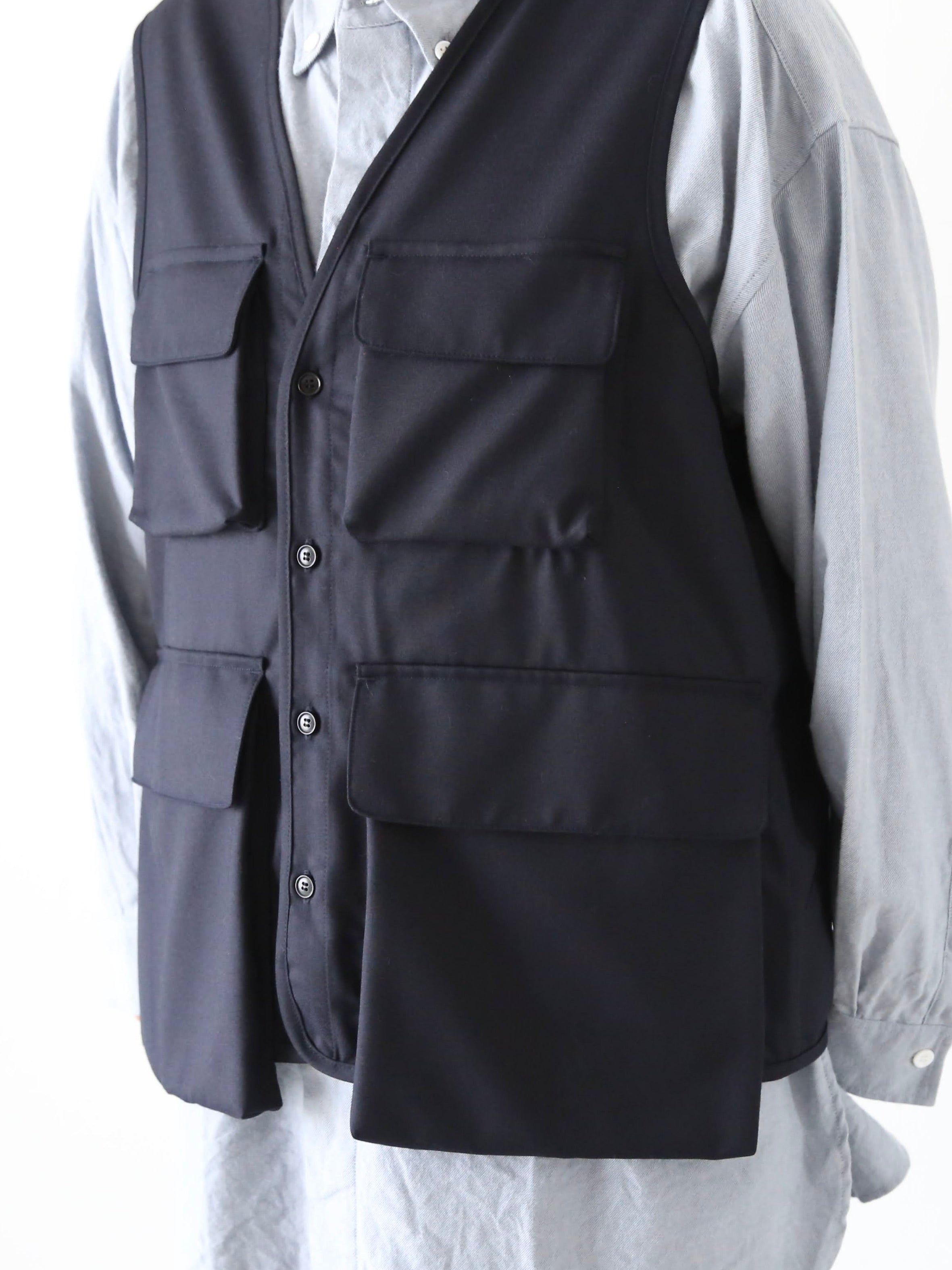 TOUJOURS ハンティングユーティリティロングベスト [YM43KV02]