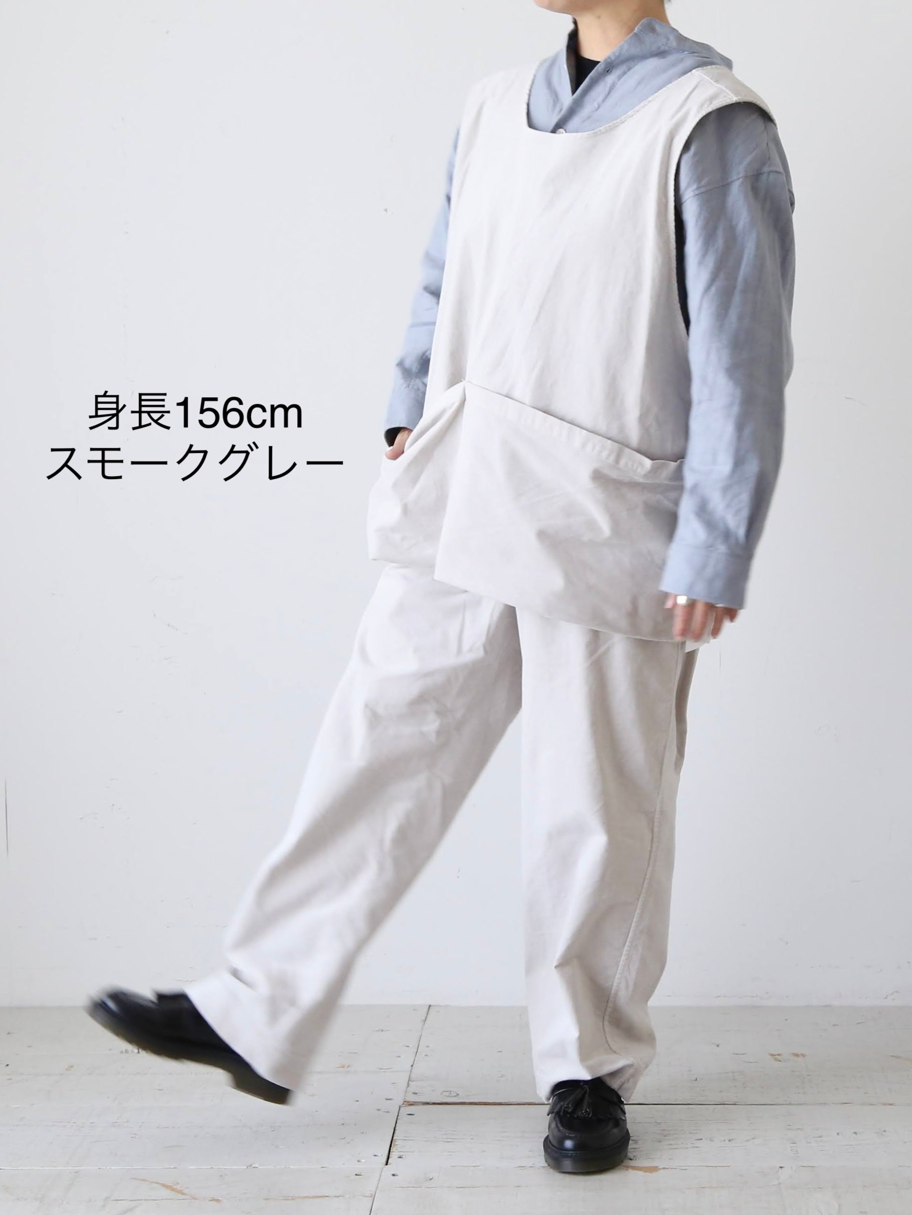 TOUJOURS バッククロス ワークベスト コットンベルベット 3色 – CREER