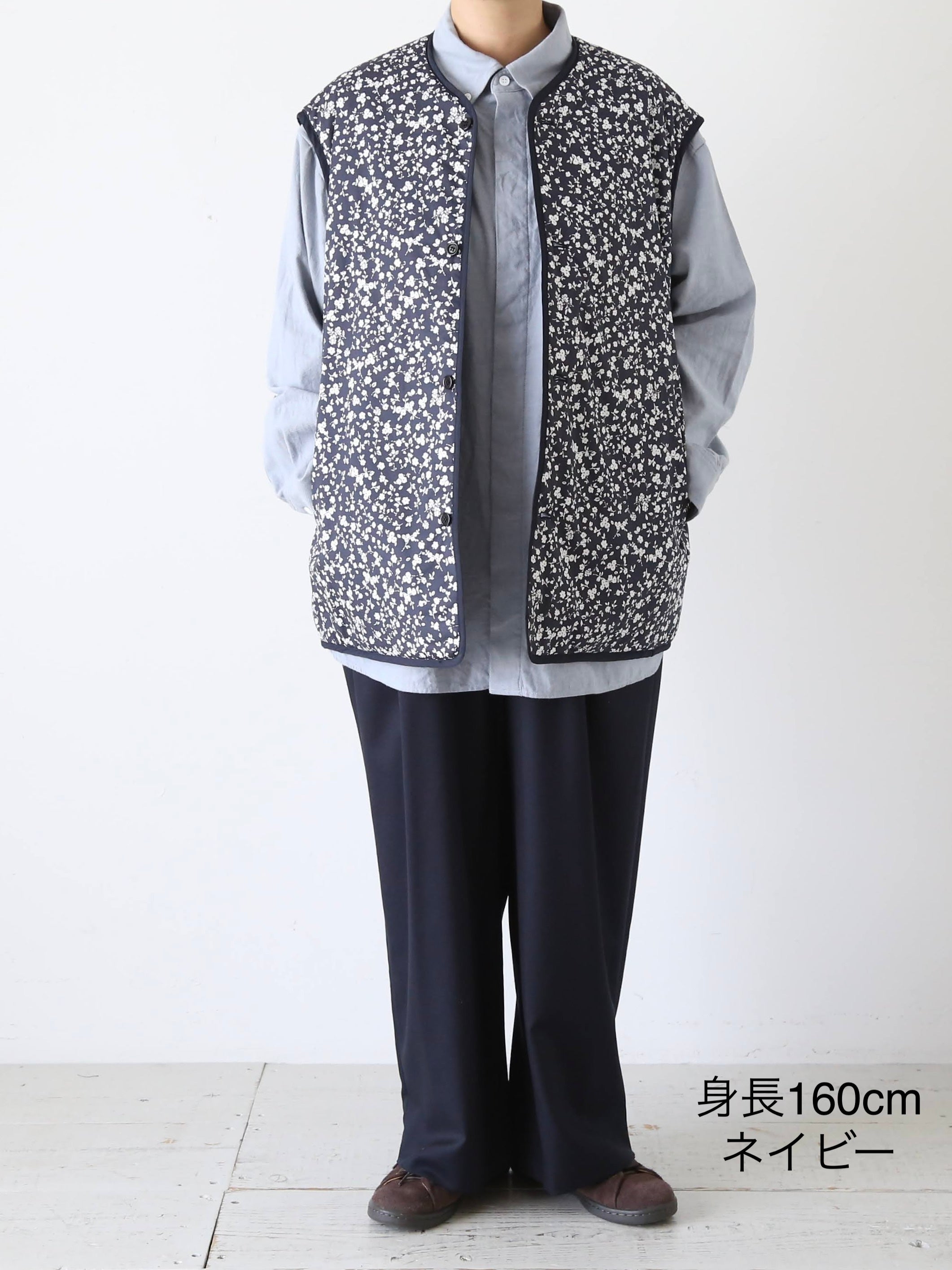 TOUJOURS リバーシブルパテッドユーティリティベスト [YM43FV02]