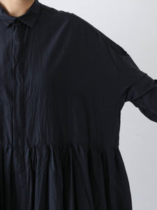 TOUJOURS ランダムプリーツバギーシャツドレス [MM43VD04] – CREER